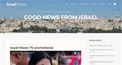 Desktop Screenshot of israelvision.com